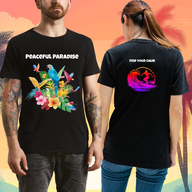 Peaceful Paradise Find Your Calm T-Shirt (Creator Uploaded)