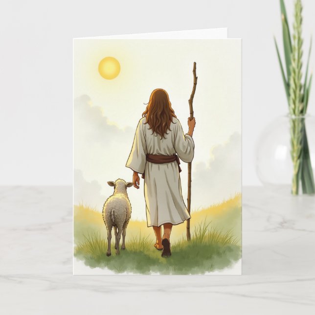 Peaceful Pasture Journey Card (Front)