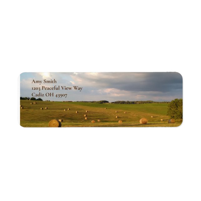 Peaceful Pasture Return Address Label (Front)
