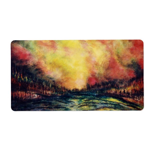 Peaceful Path Label (Front)