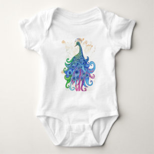 peacock baby clothes