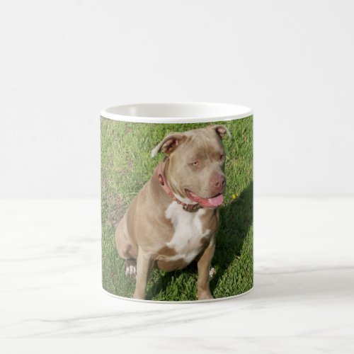 Peaceful Pitbull Coffee Mug