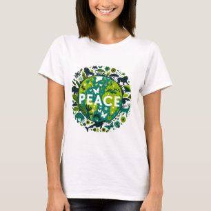 Peaceful Planet - Saving the Environment T-Shirt