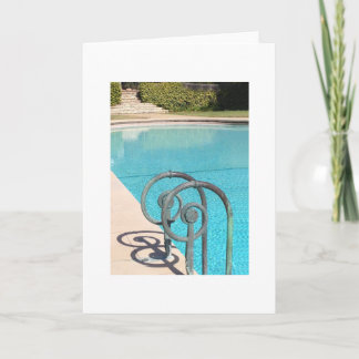 Peaceful Poolside Bliss Invitation