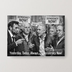 Peaceful Protest Button