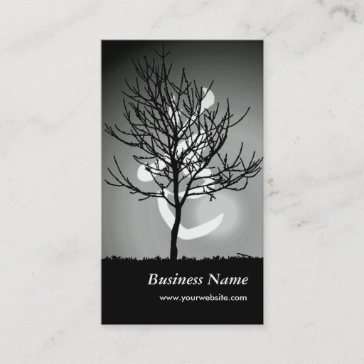 Customizable Peaceful Radiance/Tao é“ Harmony Business Cards