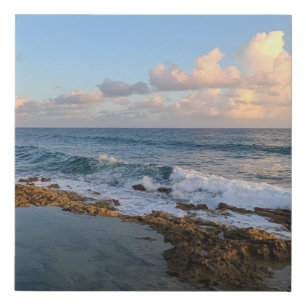 Peaceful Scene Big Island Hawaii Faux Canvas Print
