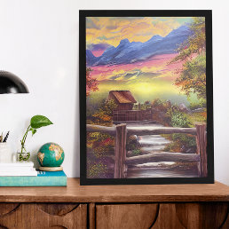 Peaceful Serene Beauty of Nature  Poster