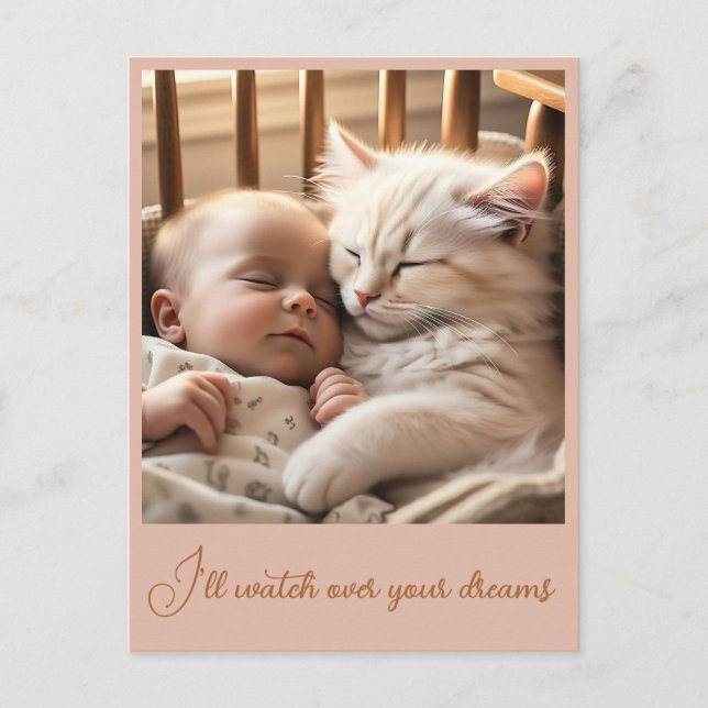 " PEACEFUL SLUMBER " POSTCARD (Front)