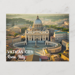 Peaceful Spots in Vatican City, Italy You’ll Love Holiday Postcard