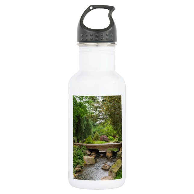 Peaceful Spring Creek Water Bottle (Front)