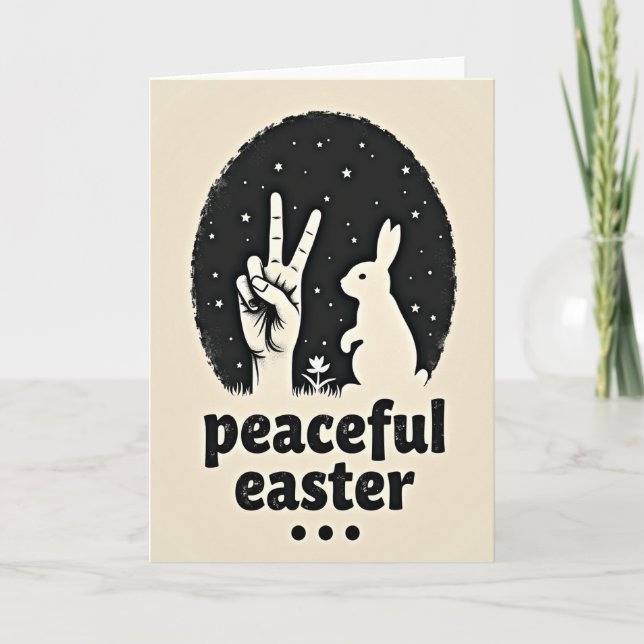 Peaceful Springtime Scene Card (Front)