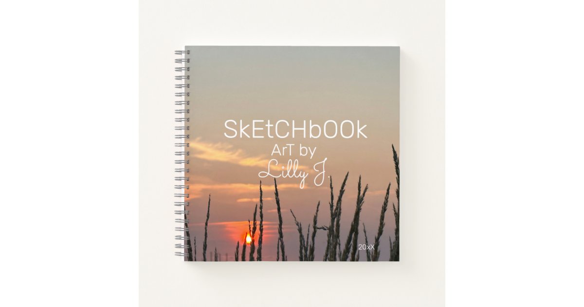 Sketchbook for kids notebook, Zazzle