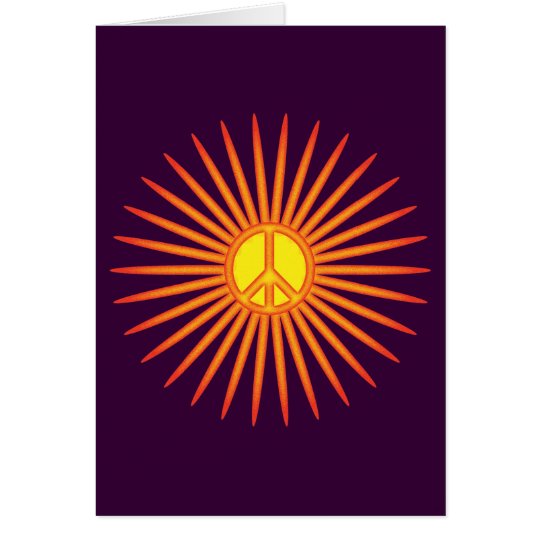PEACEFUL SUNSHINE CARD