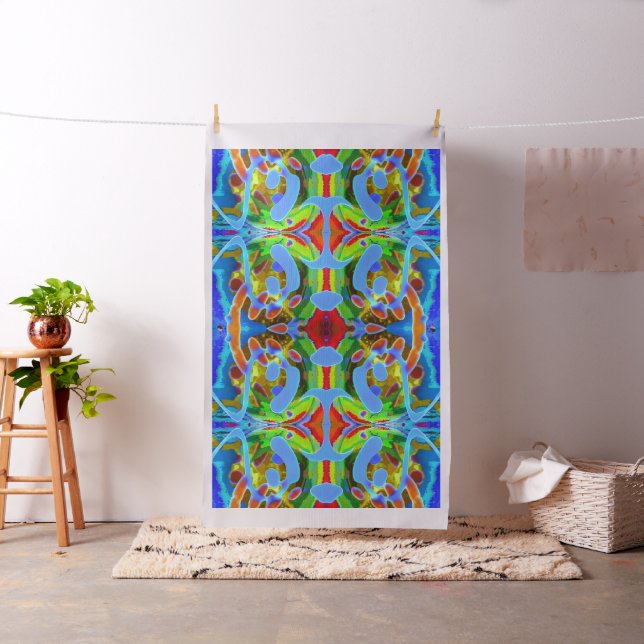 Peaceful Swirls Fabric (In Situ)