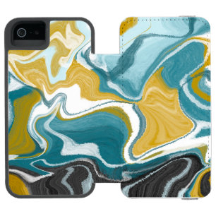 Peaceful Swirls  iPhone SE/5/5s Wallet Case
