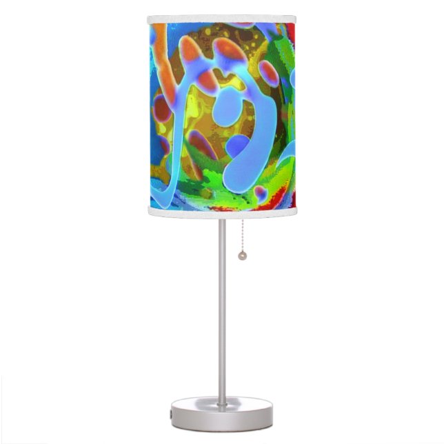 Peaceful Swirls Table Lamp (Left)
