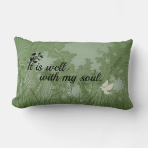 Peaceful Throw Pillow