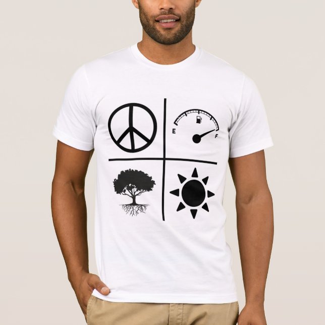 Peaceful Treason Gliph T-shirt (Front)