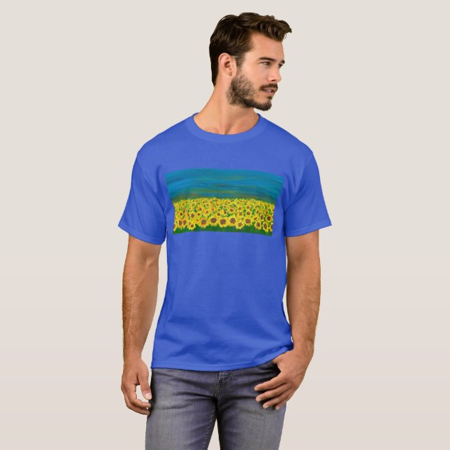 Peaceful Ukraine Art t-shirt (Front Full)