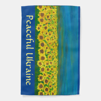 Peaceful Ukraine Garden Flag