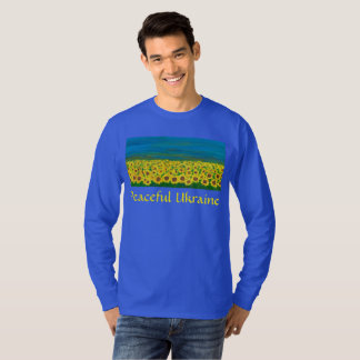 Peaceful Ukraine Men's Long Sleeve T-Shirt