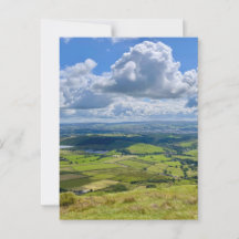 Peaceful view from Pendle Hill…