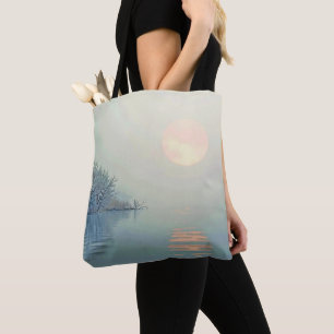 Peaceful Winter Morning Art Tote Bag