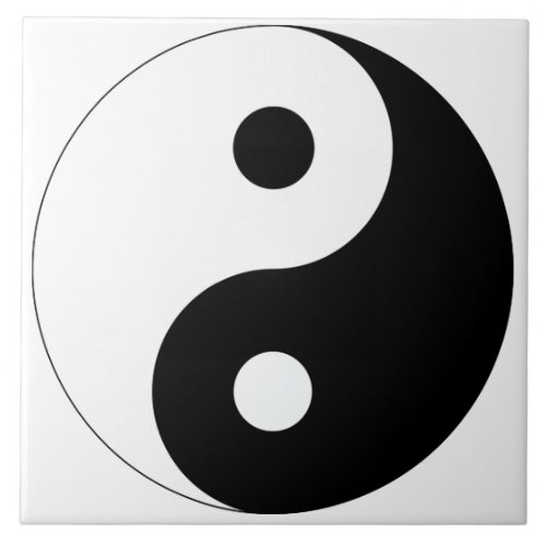 Peaceful Yin Yang Tile