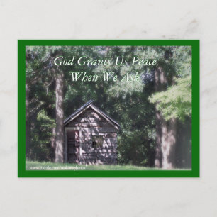 PeacefulEncouragingCard-customize Postcard