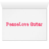 PeaceLove Guitar (Inside Horizontal (Bottom))