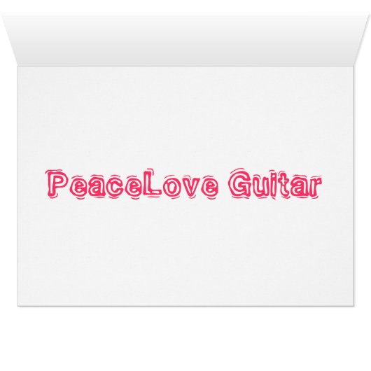 PeaceLove Guitar (Inside Horizontal (Bottom))