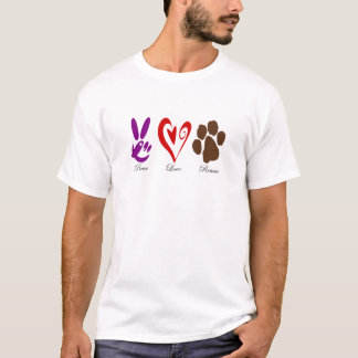 PeaceLoveRescue T-Shirt