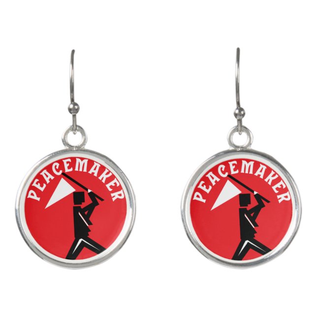 Peacemaker Earrings (Front)