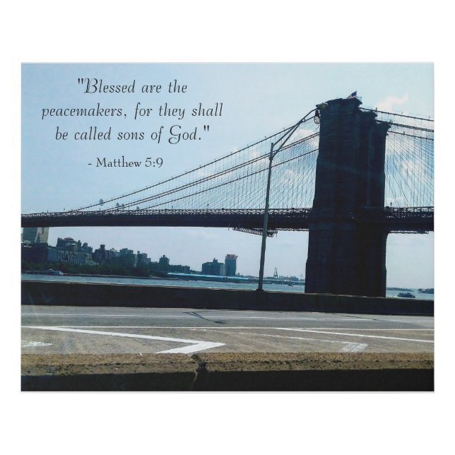 PeaceMakers Faux Canvas Print (Front)