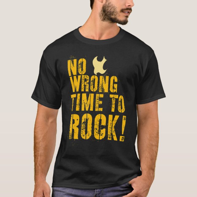Peacemakers No Wrong Time To Rock T-Shirt (Front)