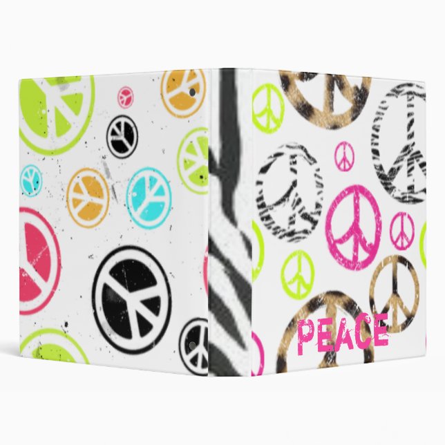 peaceprint, Peace 3 Ring Binder (Background)