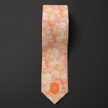 Peach and Cream Botanical Neck Tie<br><div class="desc">Elevate your wedding attire with our Peach and Cream Botanical Neck Tie. The combination of peach and cream,  along with the botanical design,  creates a charming and stylish look. Be sure to complete your ensemble with our coordinating socks for a polished appearance.</div>