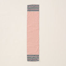 Peach and Green Stripes