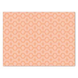 Peach and Orange Geometric Diamonds, Abstract