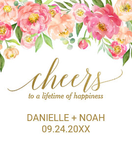 wedding wine bottle labels zazzle