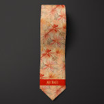 Peach and Sand Floral Neck Tie<br><div class="desc">Radiate elegance with our Peach and Sand Floral Neck Tie. The combination of peach and sand,  along with the floral pattern,  adds a touch of sophistication to your wedding attire. Don't forget to pair it with our matching socks for a complete ensemble.</div>