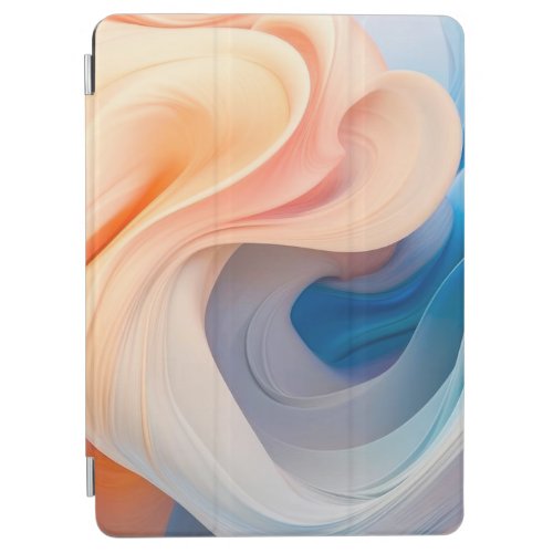 Peach  Baby Blue iPad Air Cover