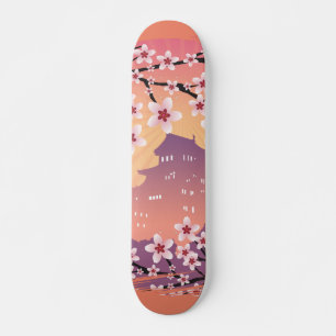 Peach Blossom Skateboard