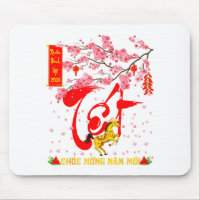 Peach Blossom Vietnamese Lunar New Year Horse 2026