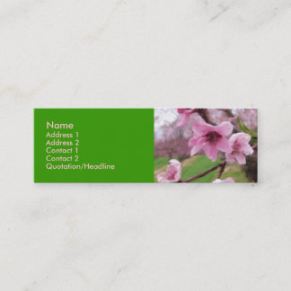 peach_blossoms1 mini business card