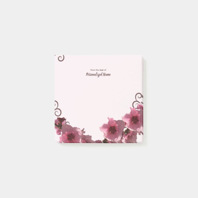 Peach Blossoms 2 Post-it Notes (Front)