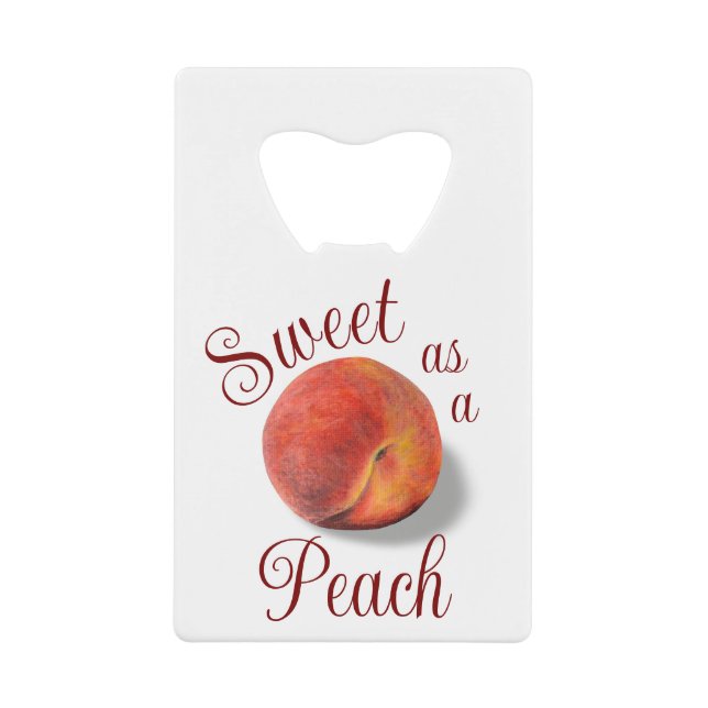 Peach Bottle Opener (Front)
