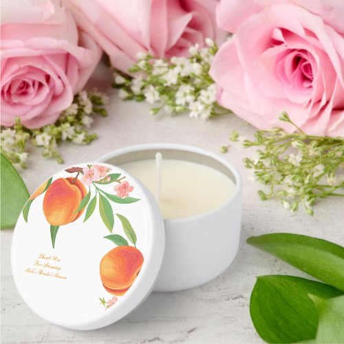 PEACH BRIDAL SHOWER 