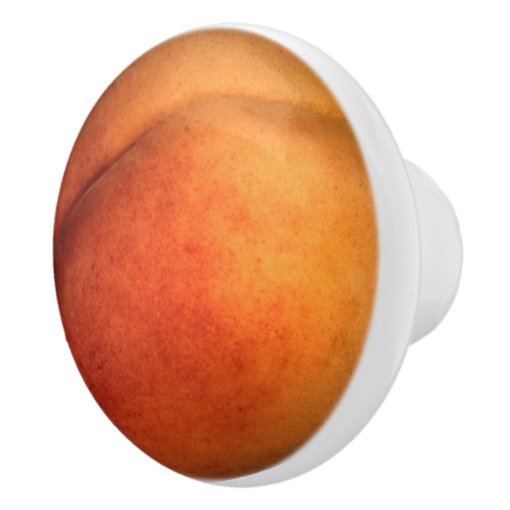 Peach Ceramic Knob Zazzle
